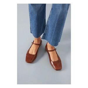 AUGUSTA Julieta patent ballerinas Size 38 - NWT